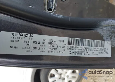 2015 Dodge Journey American Value Pkg from USA, damaged, VIN 3C4PDCAB0FT692583